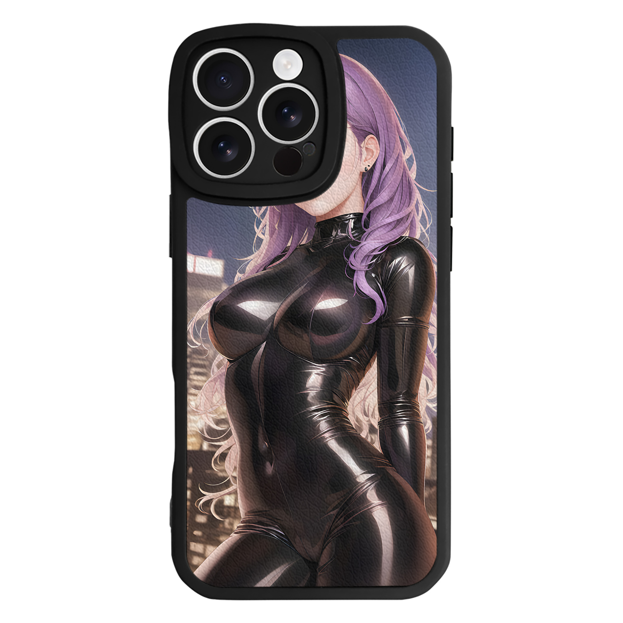 （画像用） EVA 新世紀エヴァンゲリオン 【iPhone 16シリーズ対応】シリコンスマホケース（レザー調） 材質：シリコン